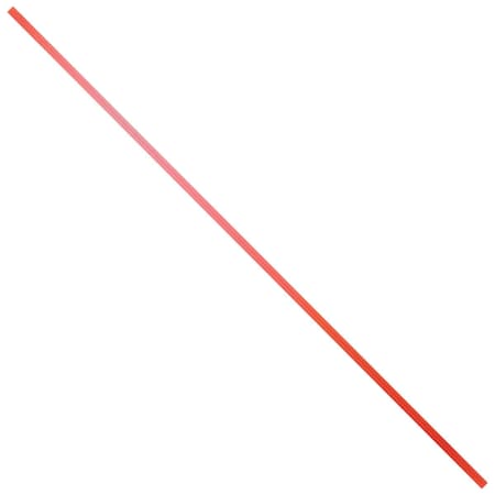 Powerhouse 8 x 0.15 in. Twist Ties, Metallic Red PO2823621