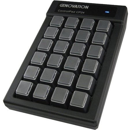 Ergoguys GENOVATION 24 KEY USB HID CONTROLPAD. 24-KEY PROGRAMMABLE USB MULTIMEDIA KEYBOAR CP24-USBHID