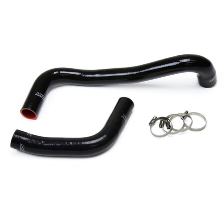 Hps Performance High Temp Reinforced Silicone Radiator Coolant Hose Kit, Black,  57-1522-BLK
