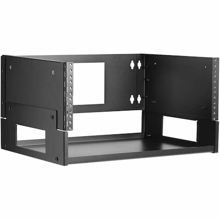Eaton Tripp Lite Series 4U Wall-Mount Bracket with Shelf for Small Switches and Patch Panels, Hinged SRWO4UBRKTSHELF