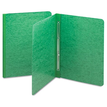 Made-To-Stick Side Opening Pressboard Report Cover, Prong Fastener, Letter, Green MA2524594