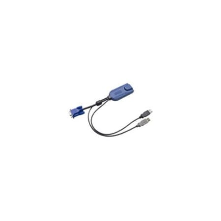 Raritan Dominion KX II KVM Cable - HD-15 Male Video, Type A Male USB - RJ-45 Female Network D2CIM-DVUSB