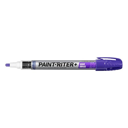 Markal Paint Marker, Medium Tip, Purple Color Family, Paint 97262