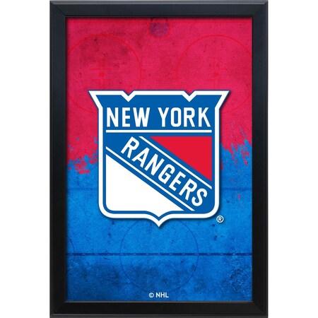 Holland Bar Stool Co New York Rangers 15.75 in. x 23.5 in. LED Snap Frame Lightbox by Company LBSnap