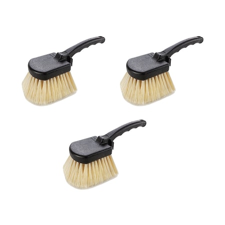 Harper 8 in. Handle Gong Brush, Acid-Resistant, Synthetic Bristle, 3-Pack 10000-07762