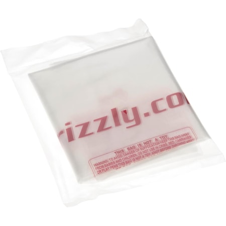Grizzly Plastic Lower Bag 500mm, 3PK T21821