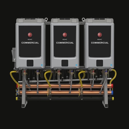 Rheem Gas Tankless Water Heater, 54.3 in H RTRS-FS411XLN