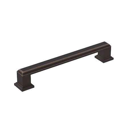 Amerock Appoint 5-1/16 in 128 mm Center-to-Center Oil Rubbed Bronze Cabinet Pull BP36760ORB