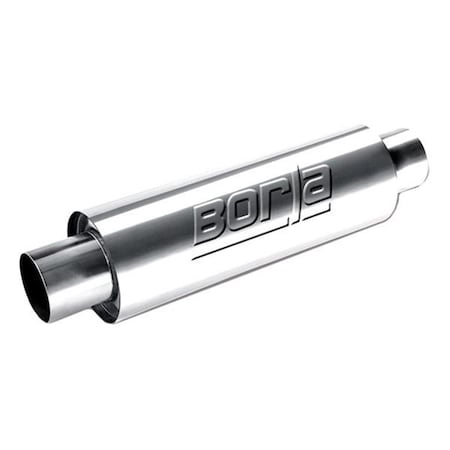Borla 15 in. XR-1 Round Sportsman Racing Exhaust Muffler BRL40085