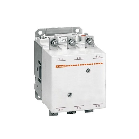 Lovato Three-Pole Contactor Iec Operating Current Ie (Ac3) 630A, Ac/Dc Coil 11B63000220