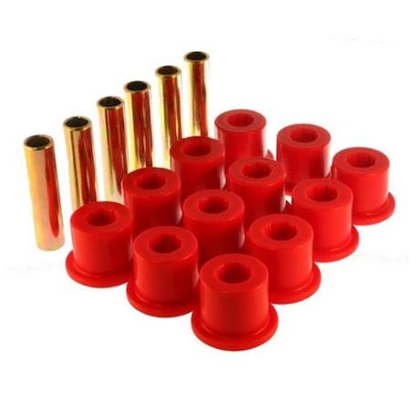 Skyjacker Softride Spring Bushing Kit, Red SKYSE90F