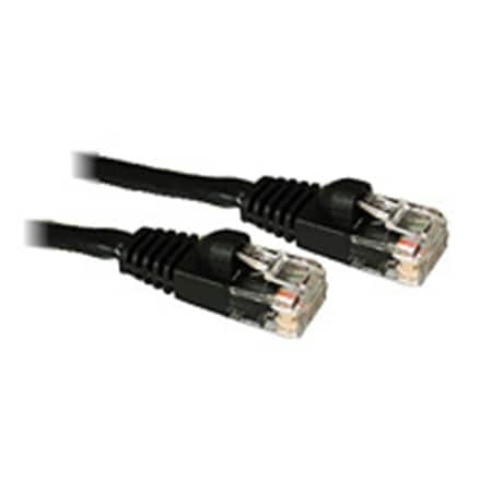 Fasttrack 75ft CAT 5E 350Mhz SNAGLESS PATCH CABLE BLACK FA260258