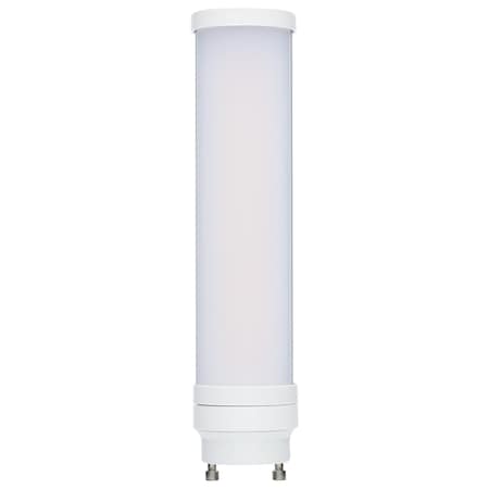 Satco 8 Watt LED PL - GU24 Base - 27K/30K/35K/40K/50K CCT Selectable - Type B Ballast Bypass - 120-277 Volt S8750