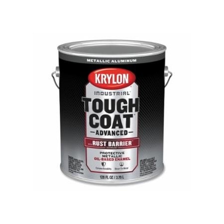 Krylon Industrial Tough Coat Advanced with Rust Barrier Technology Spray Paint, 1 gal, Aluminum 425-K00151008