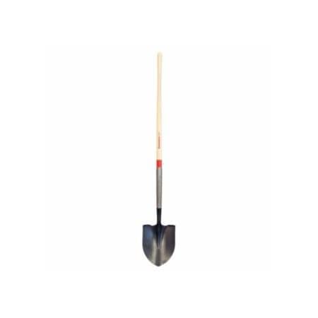 Razor-Back Round Point Digging Shovel, 9.5 in W x 12 in L Blade, 48 in L North American Hardwood 760-45530