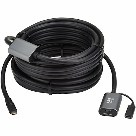 Eaton EATON USB 3.2 Gen 1 Active Extension Cable W USB-C Charging USB-C To U330-10M-C2C-C