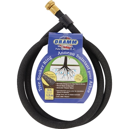 Dramm ColorStorm 5/8'' Dia. x 5 Ft. L. Soaker Hose Ring 10-17061