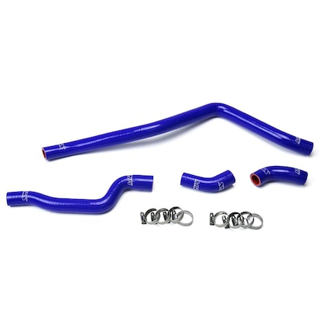 Hps Performance High Temp Reinforced Silicone Radiator Coolant Hose Kit, Blue,  57-1615-BLUE