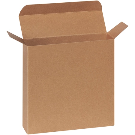 Non-Branded 8 in x 3 in x Reverse Tuck Folding Carton, Kraft, Chipboard, 250 PK RTS30HD