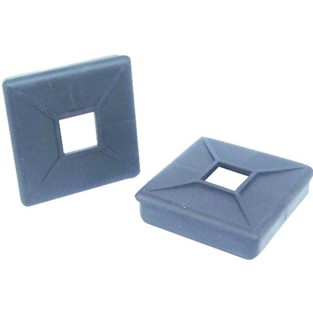 Us Hardware Hose Bumper Cap, 3-7/8 in L, Rubber, Black RV-546B