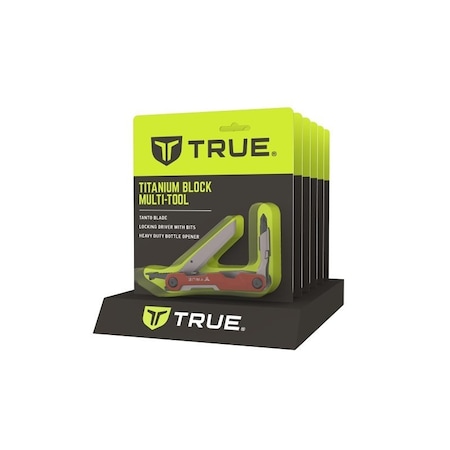 True Multi-Tool, Steel, Titanium Nitride TRU-MTL-1007