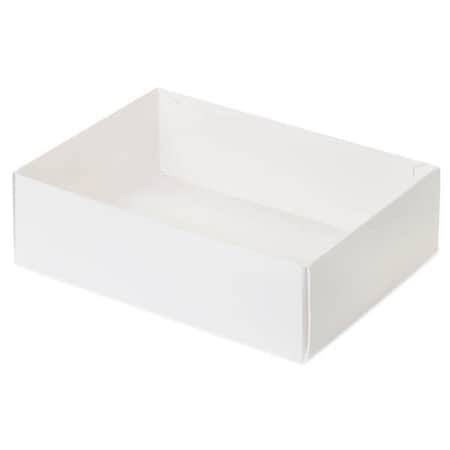 Nashville Wraps White Slide Open Candy Box Base, 6.75x4.75x2, 100PK SBB3WH