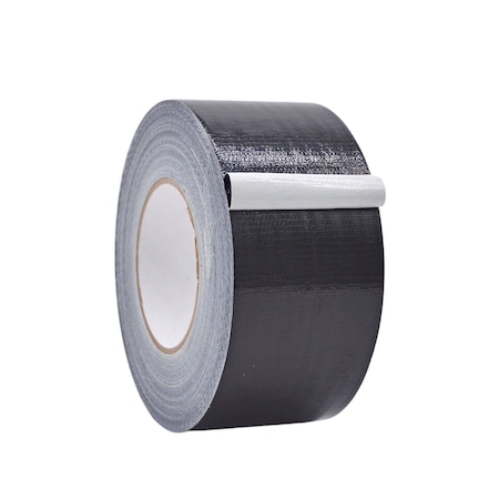 Wod Tape DTC9 Utility Grade Duct Tape Black, 4 inch x 60 ft., 12PK WOD DTC9-04000-12-60-BLA