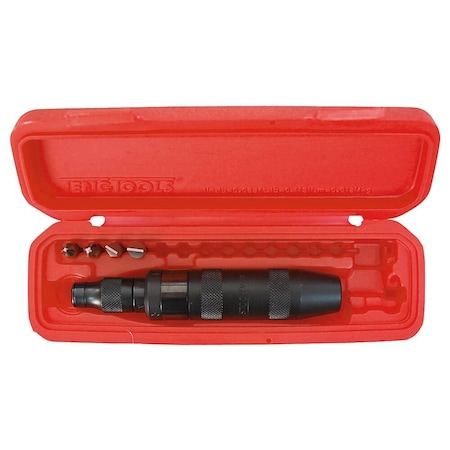 Teng Tools Manual Impact Screwdriver 1/2 Inch Drive Square, 5/16 Inch Hex Bits, Removing Tough Faste ID506