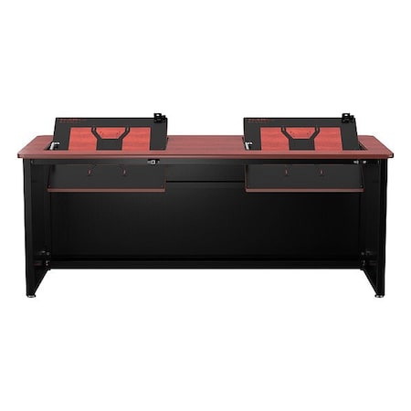 Versadesk Computer Desk, 30 in D X 29 in H, 72 in W X RSD7230-BC