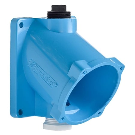 Meltric CONDUIT BOX 30 DEGREE POLY BLUE SIZE 3 3/4" NPT 513B3N07