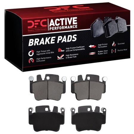 Dfc Active Performance, Disc Brake Pad Set,  1115-0917-00