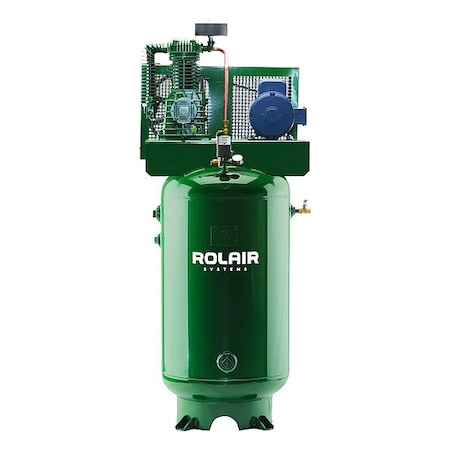 Rolair Electric Air Compressor, 80 gal, 60 Hz V5180K30B-19