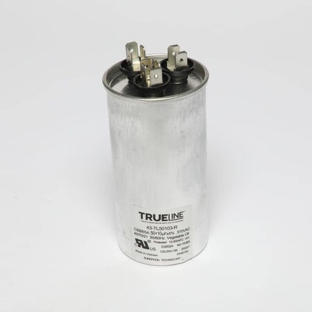 Rheem CAPACITOR - 50/10/370 DUAL ROU 43-TL50103-R