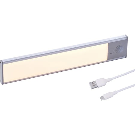 Black & Decker 1-Bar Rechargeable Under Cabinet Lighting Kit, Warm White, 9" LEDUC9-1REC