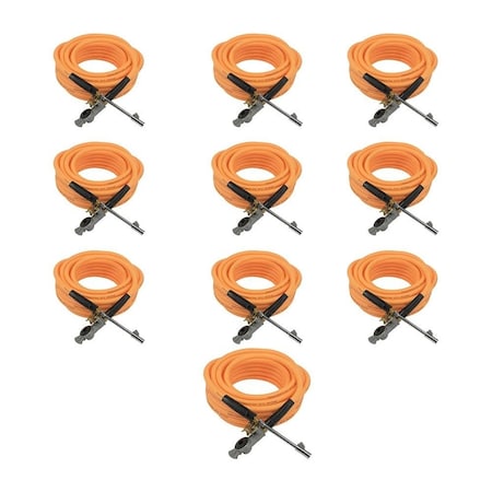 Mytee Products Truck Tire Inflation Kit 3/8in ID w/Air Chuck & Glad-hand, 10PK MP-TTIKx10