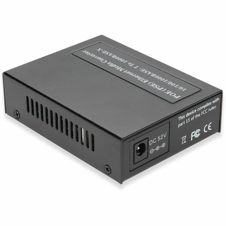 Add-On 10/100/1000BASE-TXRJ-45 X2 TO 1 OPEN SFP PORT POE 15W MEDIA CONVERTER ADD-GMC-2RJSFP-POE