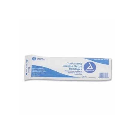 First Aid Only Sterile Stretch Gauze Bandage Wrap, 6 in x 4 yd, Gauze Roll 579-5-900-001