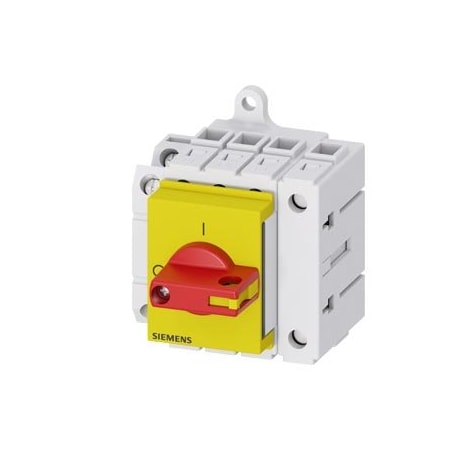 Siemens Load disconnector 3LD3 Iu 63 A Main switch 3-pole + N Rated operating 3LD3430-1TL13