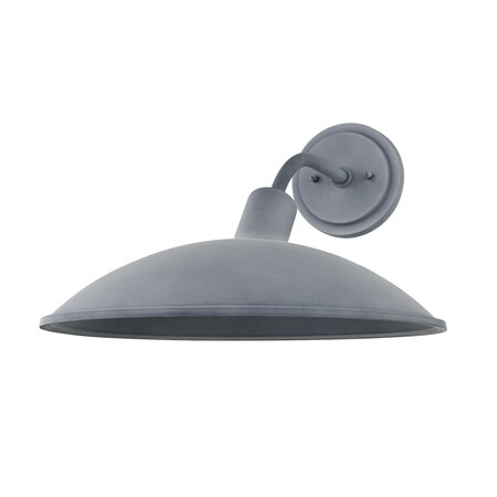 Troy Lighting Otis 1 Light Wall Sconce 15.5 In. Weathered Zinc B8816-WZN
