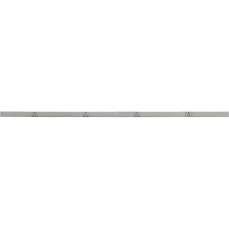 Hubbell Wiring Device-Kellems Metal PlugTrak, 20A 125V, 1 Circuit, 4 Receptacle, 6' Length, Gray HBL24GB618GY