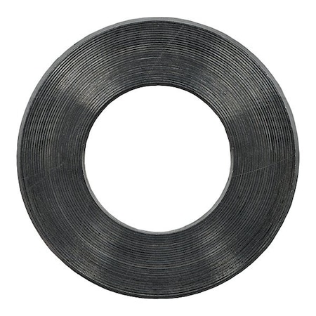 Zoro Select Flat Washer, For Screw Size #10 , Titanium Plain Finish 0000881
