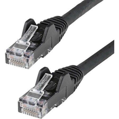 Startech.Com 35ft CAT6 Ethernet Cable Black 100W PoE N6PATCH35BK