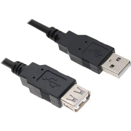 Axiom Usb 2.0 Type-A To Usb Type-A Extension Cable M/F 6Ft USB2AAMF06-AX