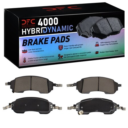 Dynamic Friction Co DFC 4000 HybriDynamic Brake Pads 4000-2414-00