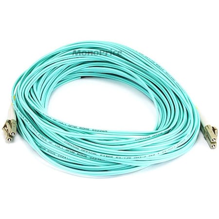 Monoprice LC/LC, MM, DUPLEX - 20M 50/125 TYPE-AQUA 7623