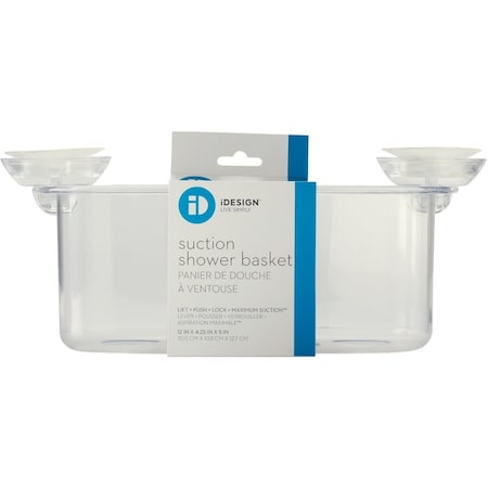Idesign Power Lock Suction Shower Basket 52420