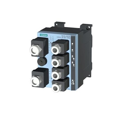 Siemens SCALANCE X202-2P IRT PRO Managed IE IRT switch 6GK5202-2JR10-2BA6