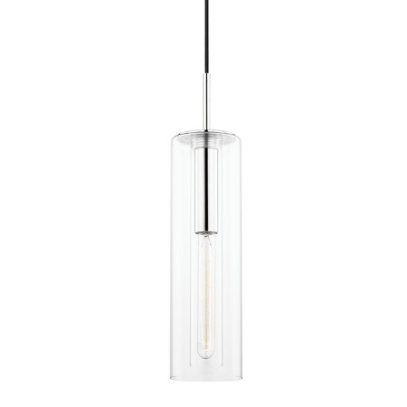 Mitzi Belinda 1 Light Pendant 11 In. Polished Nickel H415701B-PN
