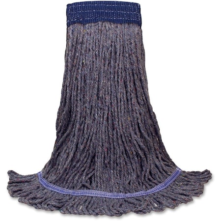 Genuine Joe 5 Large Headband Earth Mop Refill - Polyester Fiber, 12PK GJO20124CT