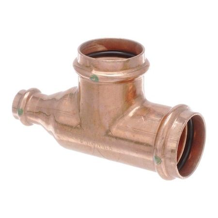 Viega ProPress tee P1 1.25 P2 0.5 P3 1.25 copper 22253